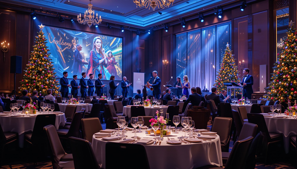 Event planning, coordination and capturing spirit christmas joy festivity togetherness