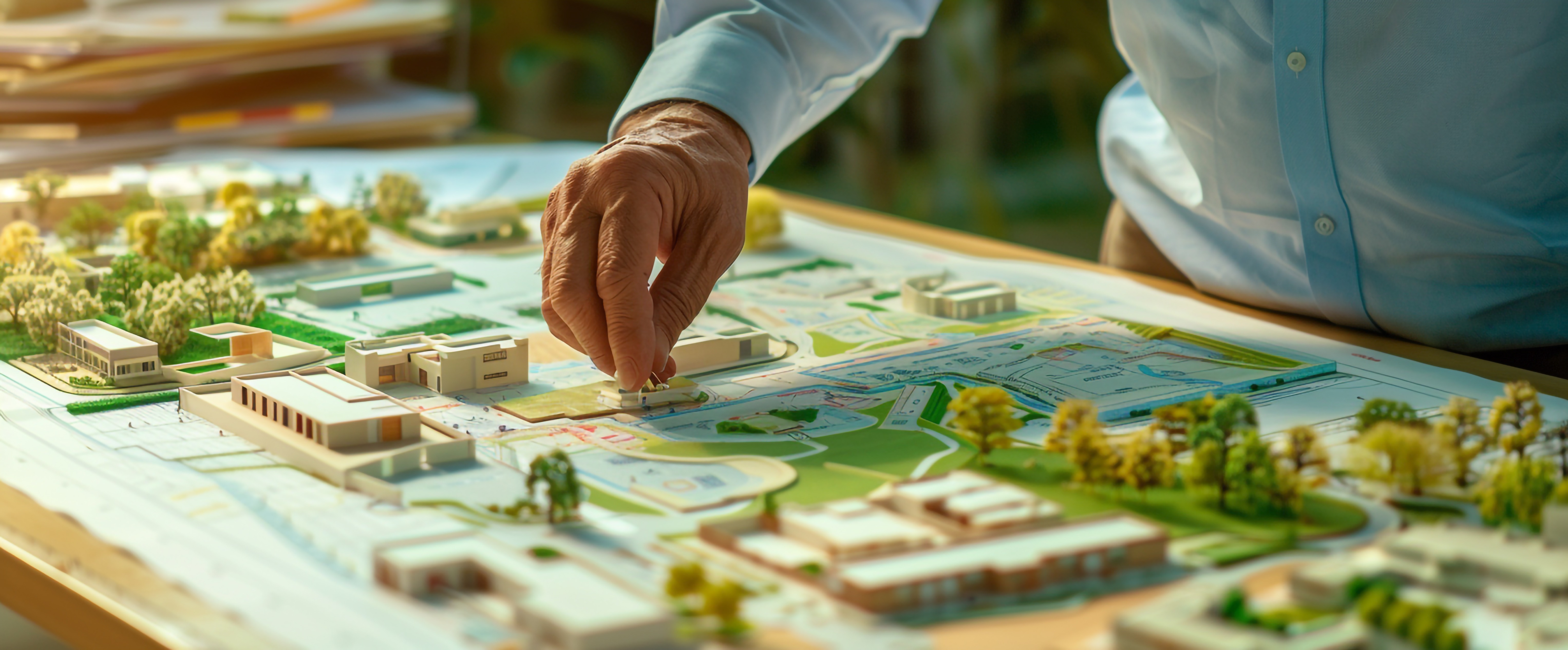 Event venue land size planning