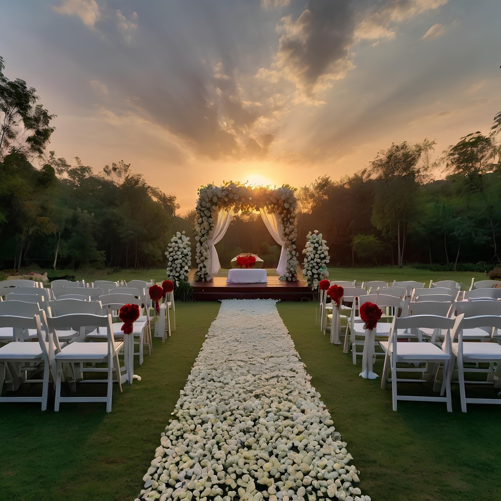 Convert farm land into event venue business