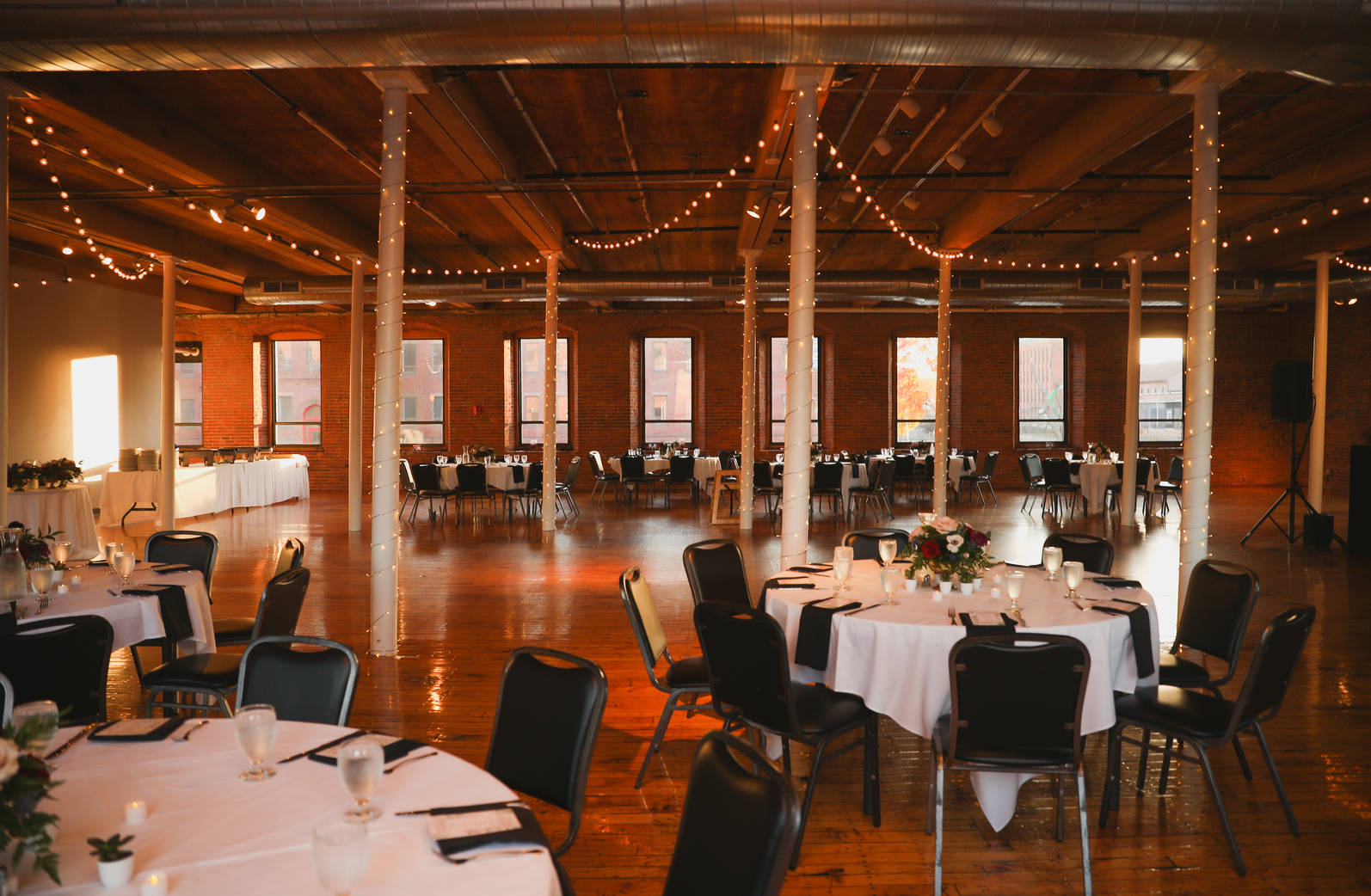 Birthday party hall decoration setup