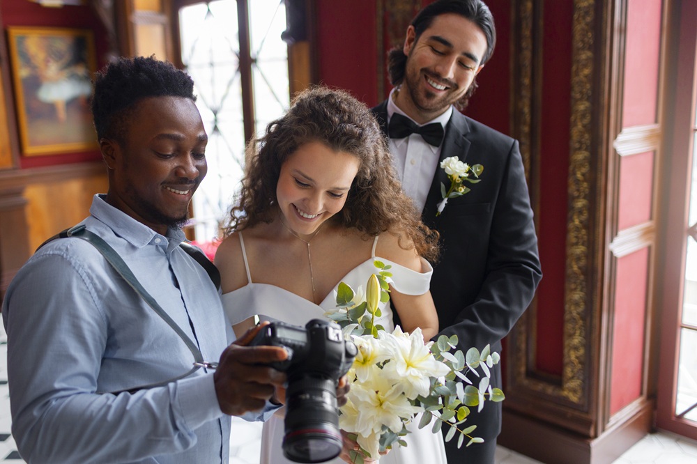 Candid wedding photography moments