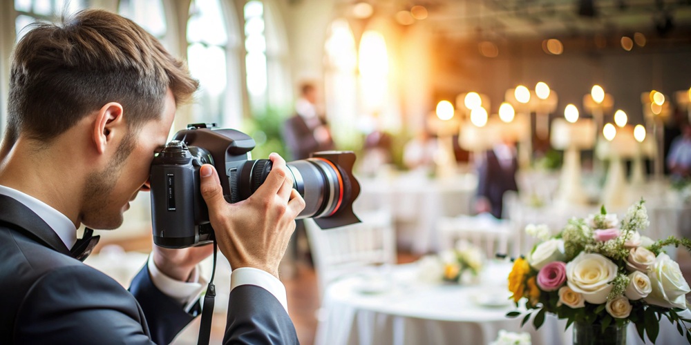 Bride and groom portrait photography